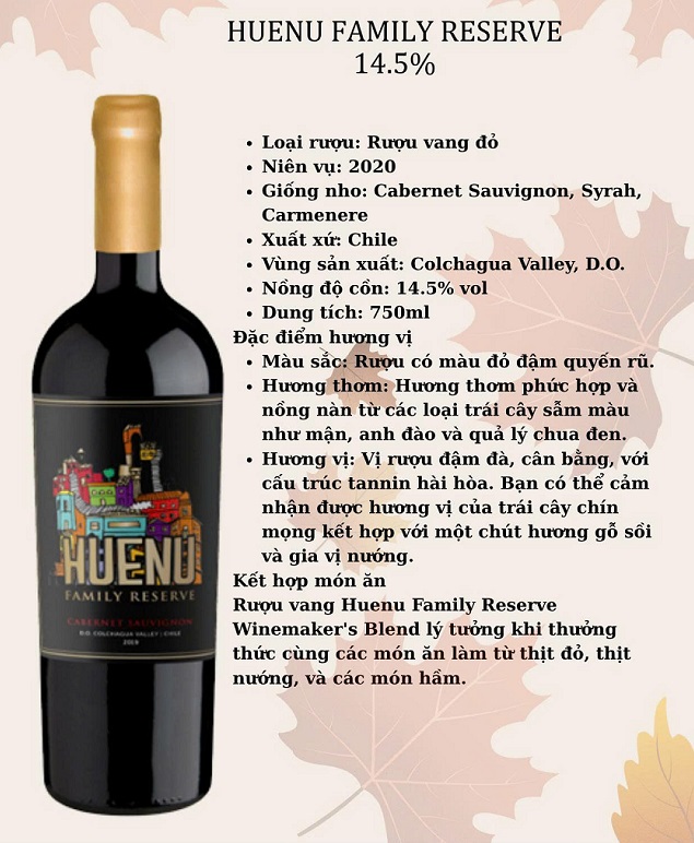 Huenu Family Reserve 14.5%